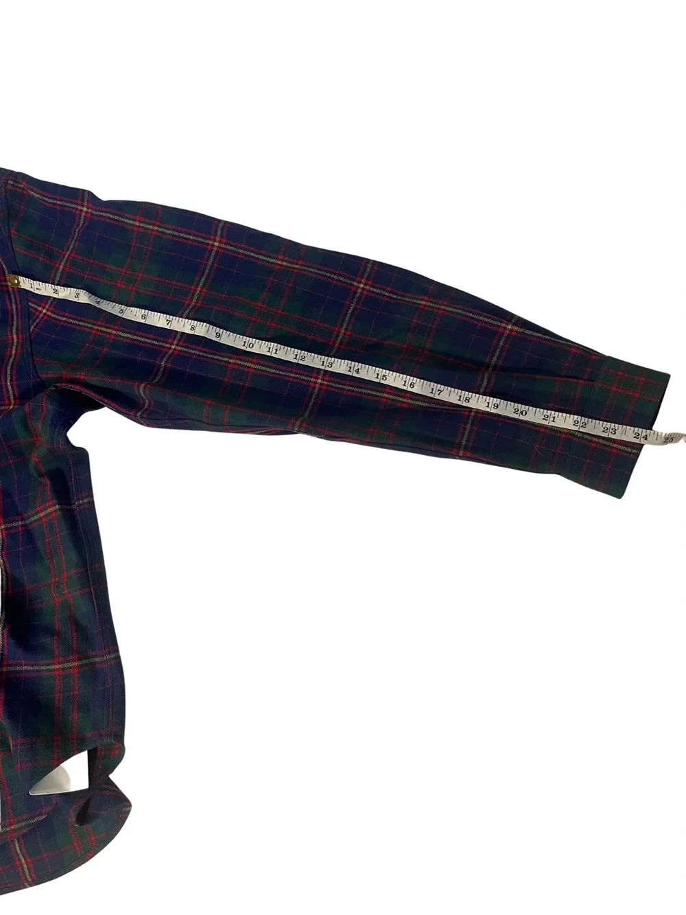 Gucci Men’s Plaid Flannel Shirt – Size Large